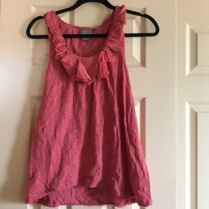 Anthropologie Vanessa Virginia ruffle tank top
